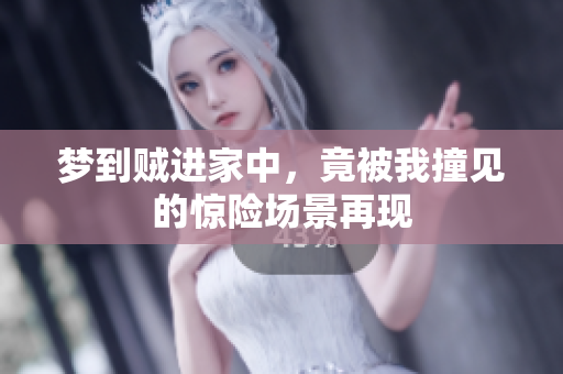 梦到贼进家中，竟被我撞见的惊险场景再现