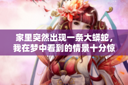 家里突然出现一条大蟒蛇，我在梦中看到的情景十分惊险