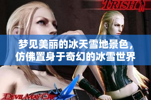梦见美丽的冰天雪地景色，仿佛置身于奇幻的冰雪世界之中