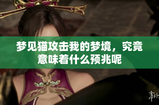 梦见猫攻击我的梦境，究竟意味着什么预兆呢