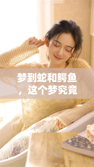 梦到蛇和鳄鱼，这个梦究竟意味着什么呢？解梦带你一探究竟！