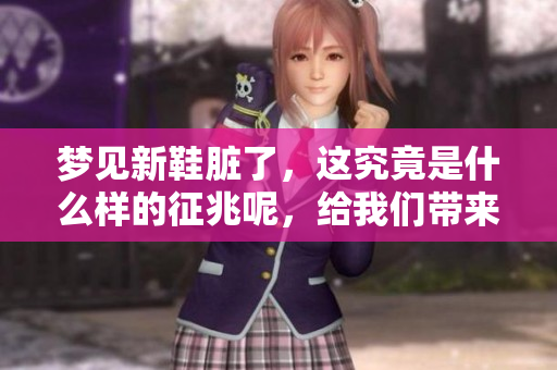 梦见新鞋脏了，这究竟是什么样的征兆呢，给我们带来了什么启示呢