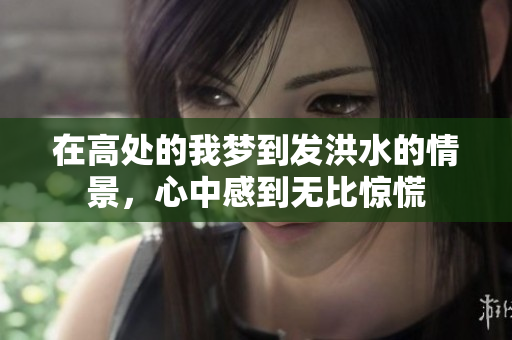 在高处的我梦到发洪水的情景，心中感到无比惊慌