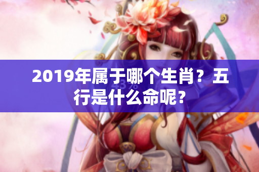 2019年属于哪个生肖？五行是什么命呢？