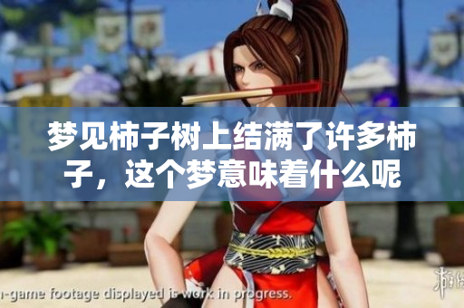 梦见柿子树上结满了许多柿子，这个梦意味着什么呢