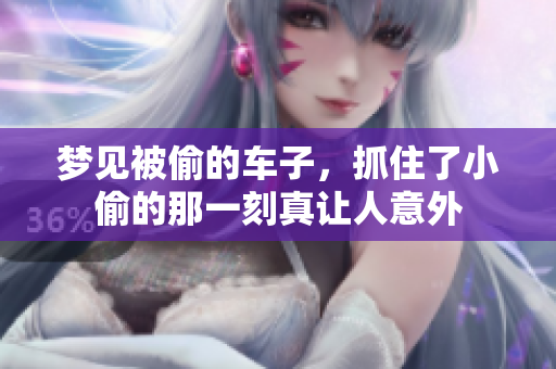 梦见被偷的车子，抓住了小偷的那一刻真让人意外