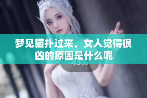 梦见猫扑过来，女人觉得很凶的原因是什么呢