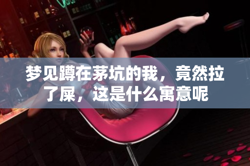 梦见蹲在茅坑的我，竟然拉了屎，这是什么寓意呢