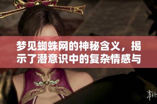 梦见蜘蛛网的神秘含义，揭示了潜意识中的复杂情感与想法