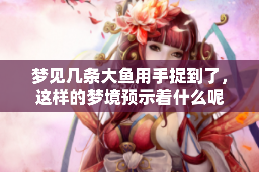 梦见几条大鱼用手捉到了，这样的梦境预示着什么呢