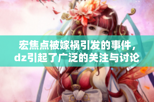宏焦点被嫁祸引发的事件，dz引起了广泛的关注与讨论
