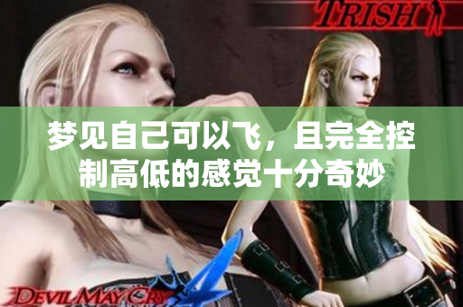 梦见自己可以飞，且完全控制高低的感觉十分奇妙