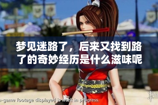梦见迷路了，后来又找到路了的奇妙经历是什么滋味呢