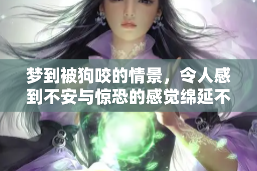 梦到被狗咬的情景，令人感到不安与惊恐的感觉绵延不绝